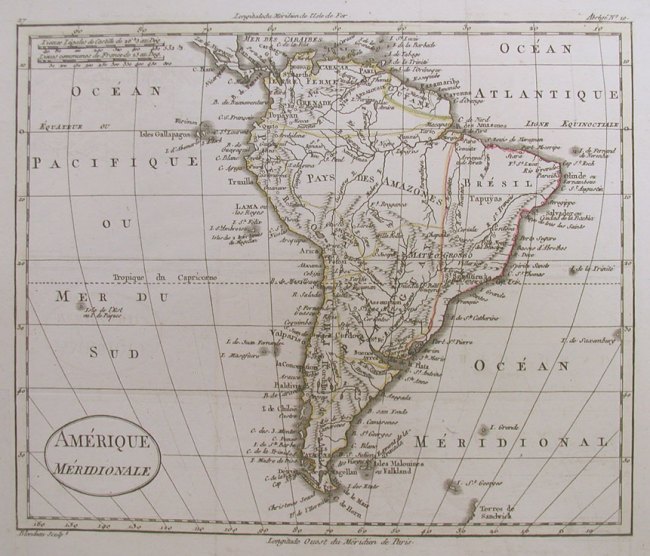 1817 Blondeau - Amerique meridionale