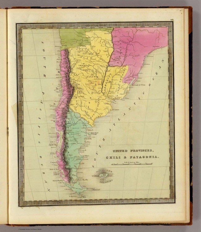 1840 Greenleaf, Jeremiah - United Provinces, Chili and Patagonia