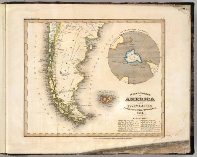1844 Radefeld, Carl Christian - Patagonien, Feuerland und Falkland Inseln