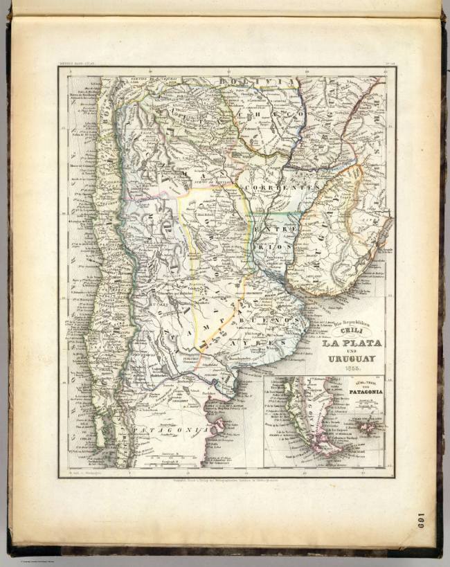 1853 Meyer, Joseph - Chili, La Plata und Uruguay